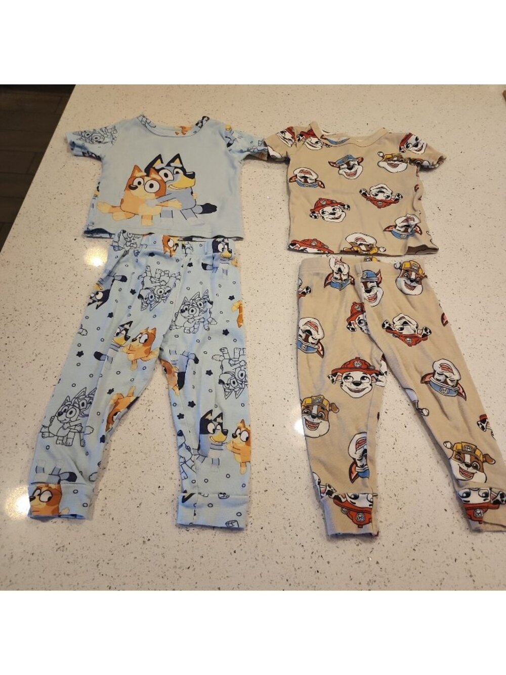 Toddler 2T Pajamas Bluey Paw Patrol Sets